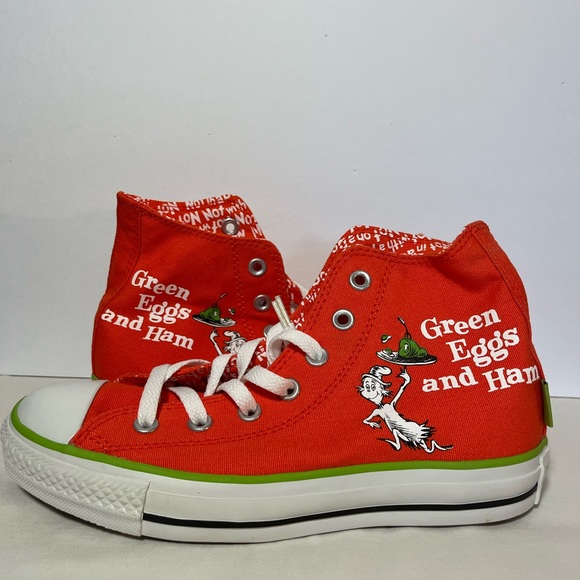 Green Eggs and Ham Converse - Picture 2 of 5